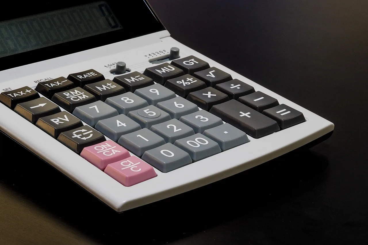 calculator, calculate, account, finance, banking, revenue, expenses, money, bank, keyboard, numeric keypad, revenue, revenue, revenue, revenue, revenue. Interac e-Transfer for Business: Who Sets the Fees