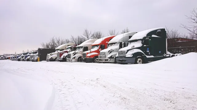 trucks in snow, snow truck, truck yard, winter, trucks, snow truck, snow truck, snow truck, snow truck, snow truck, truck yard, truck yard, truck yard, truck yard, truck yard. Seasonal cash flow business account: 3 structures